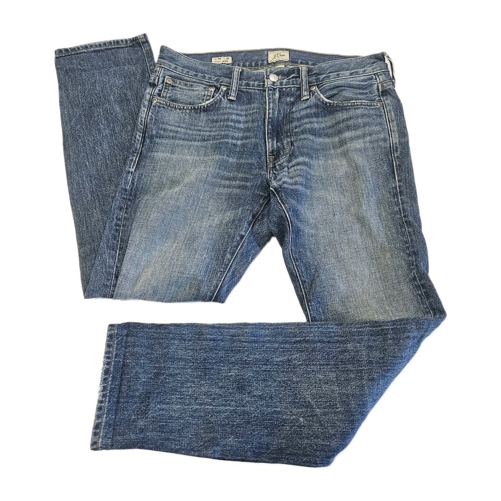 J Crew 484 Jeans Mens Size 30X30 Denim Blue Medium Wash Regular Fit